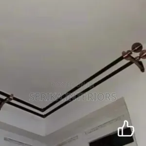 Corner Jua Kali Curtain Rods Curtain Rods Environmental Friendly Free