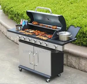 6 + 1 Burner Gas Barbecue Grill