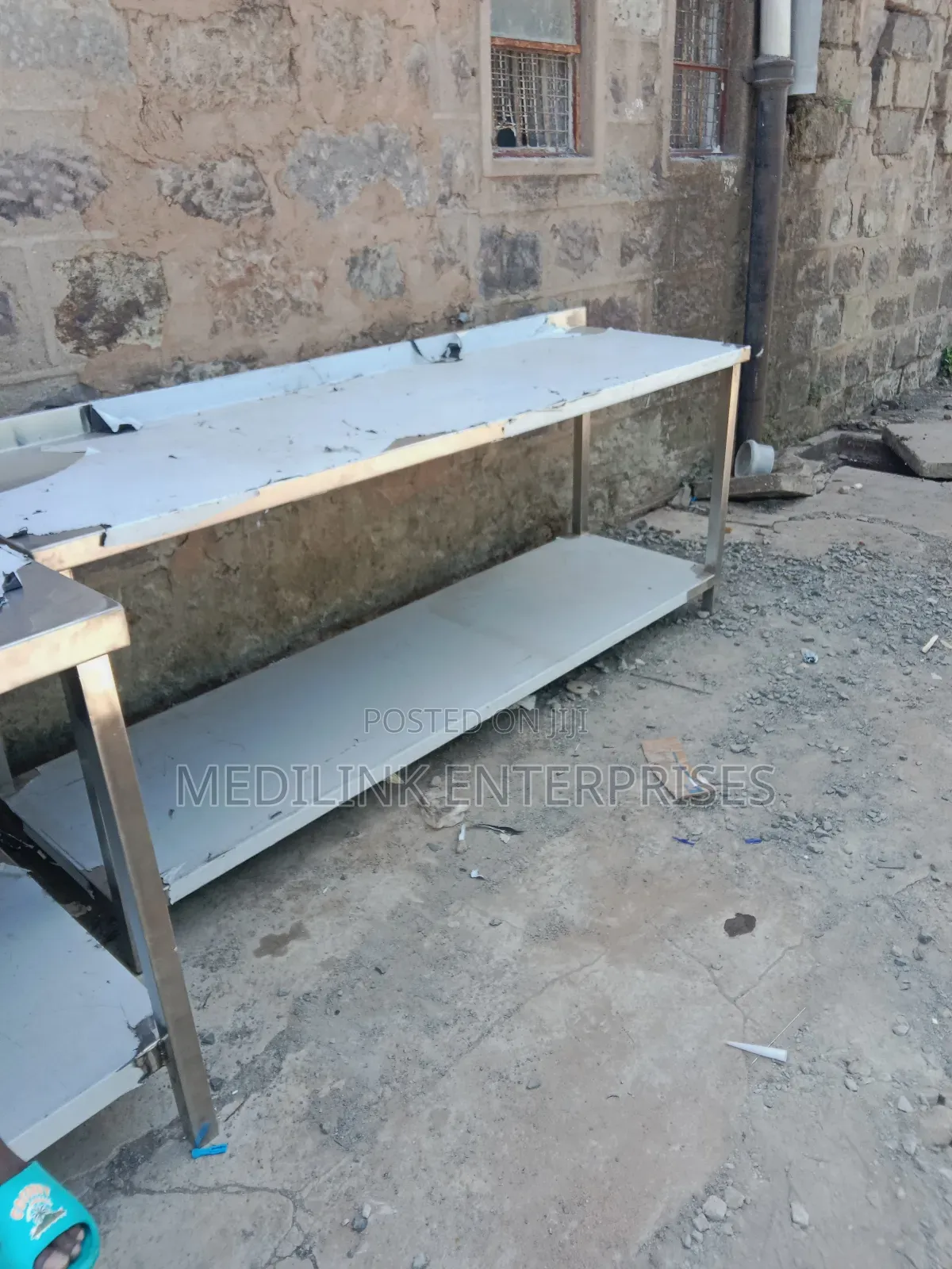 Customized Oxy Working Table Stainless Steel