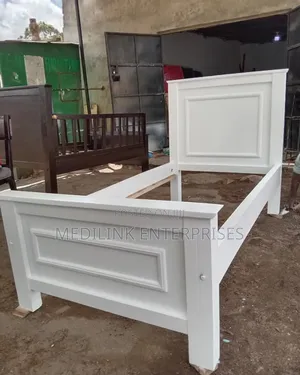 3.5*6 Beds for Kids Mahogany White