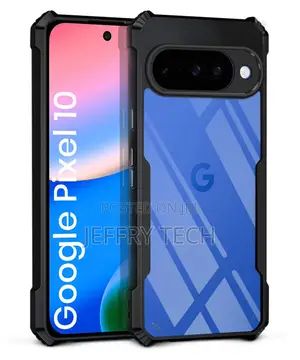 Shockproof Crystal Clear Back Cover Case for Google Pixel 10
