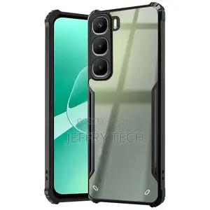 Shockproof Crystal Clear Back Cover Case for Infinix Hot 60 5g