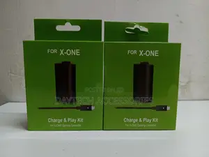 Microsoft Play Charge Kit for Xbox One Rechargeable Battery 1400mah