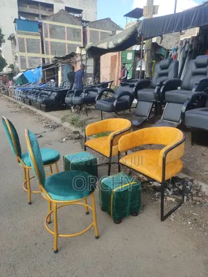 Assorted Manicure And Pedicure Seats