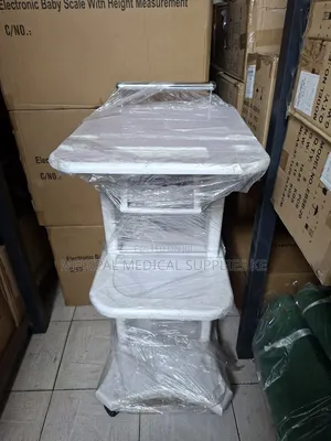 Ultrasound Trolley White