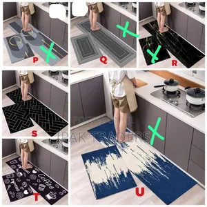 *Kitchen Anti-Slip Mats*
Big Size: 120cm X 40cm*Medium: 60cm X 40cm