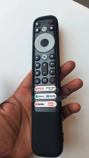 New Replacement TCL Smart Android Remote + Silicone Cover Batteries