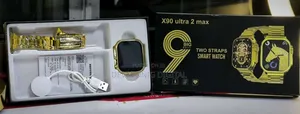 *X90 Ultra 2 Max Golden Smart Watch