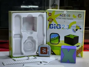 *Ace 50 Smart Watch*
- 2 Straps 
 Smart Watch