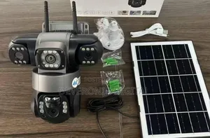 Triple Lens 4g Solar PTZ Camera