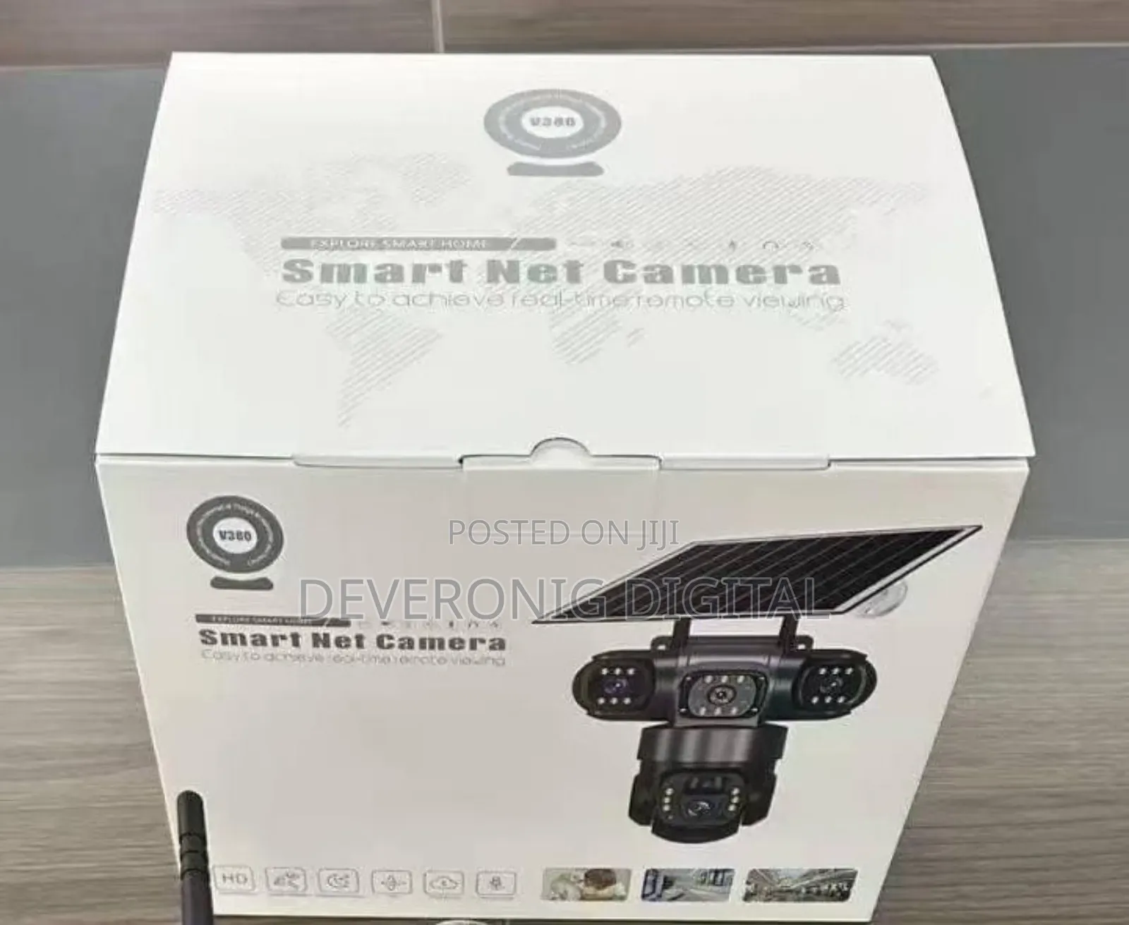 Triple Lens 4g Solar PTZ Camera