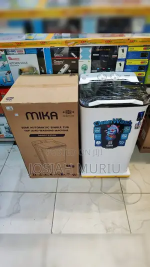 Mika Semi-Automatic 6kg Top Load Washing Machine,Single Tub-