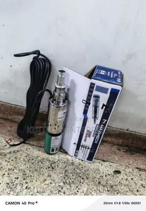 Solar Submersible Pump 250w Maxmech Solar Pump 50m