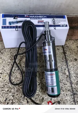 Solar Water Pump/ Maxmech Submersible Solar Pump 250w 50metres