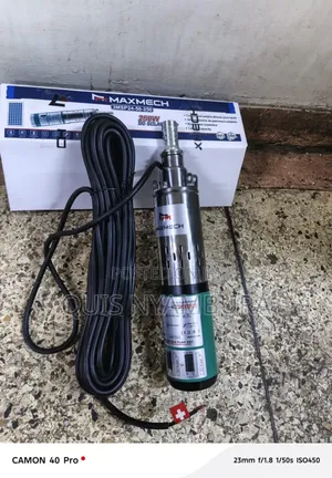 Solar Water Pump 250w Dc Maxmech Submersible Pump 50m