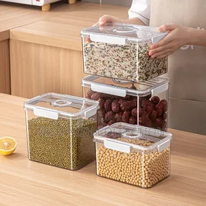 3pcs Set Acrylic Food Storage Containers