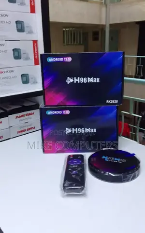 Android 13.0 H96 Max Tv Box 4gb + 64gb