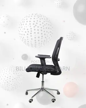 Barn Origin Mid-Back Office Chair | Chrome Base Stability