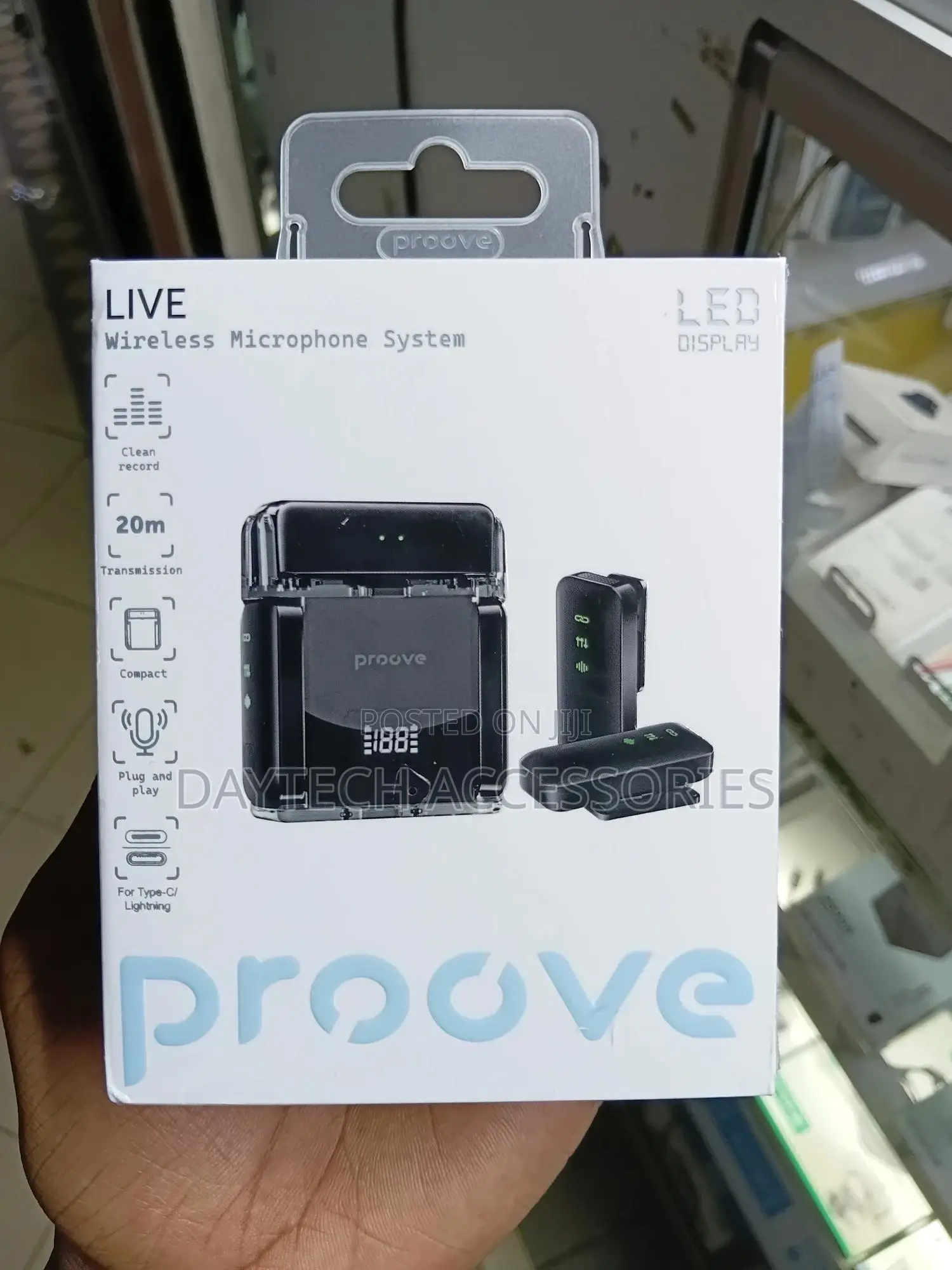 This Is a Proove Live Wireless Microphone System.