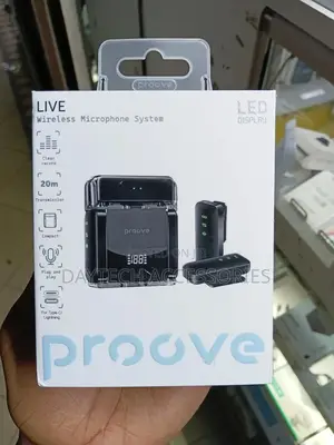 This Is a Proove Live Wireless Microphone System.
