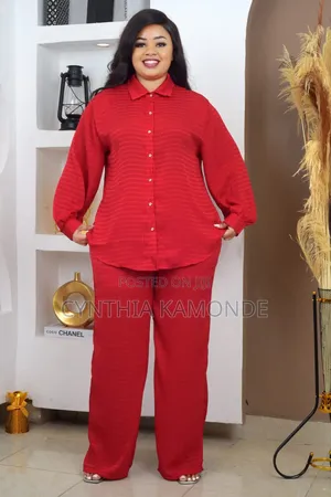 Longs Sleeve Trouser Suit