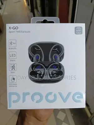 Proove X Go TWS Wireless Earbuds With App Black