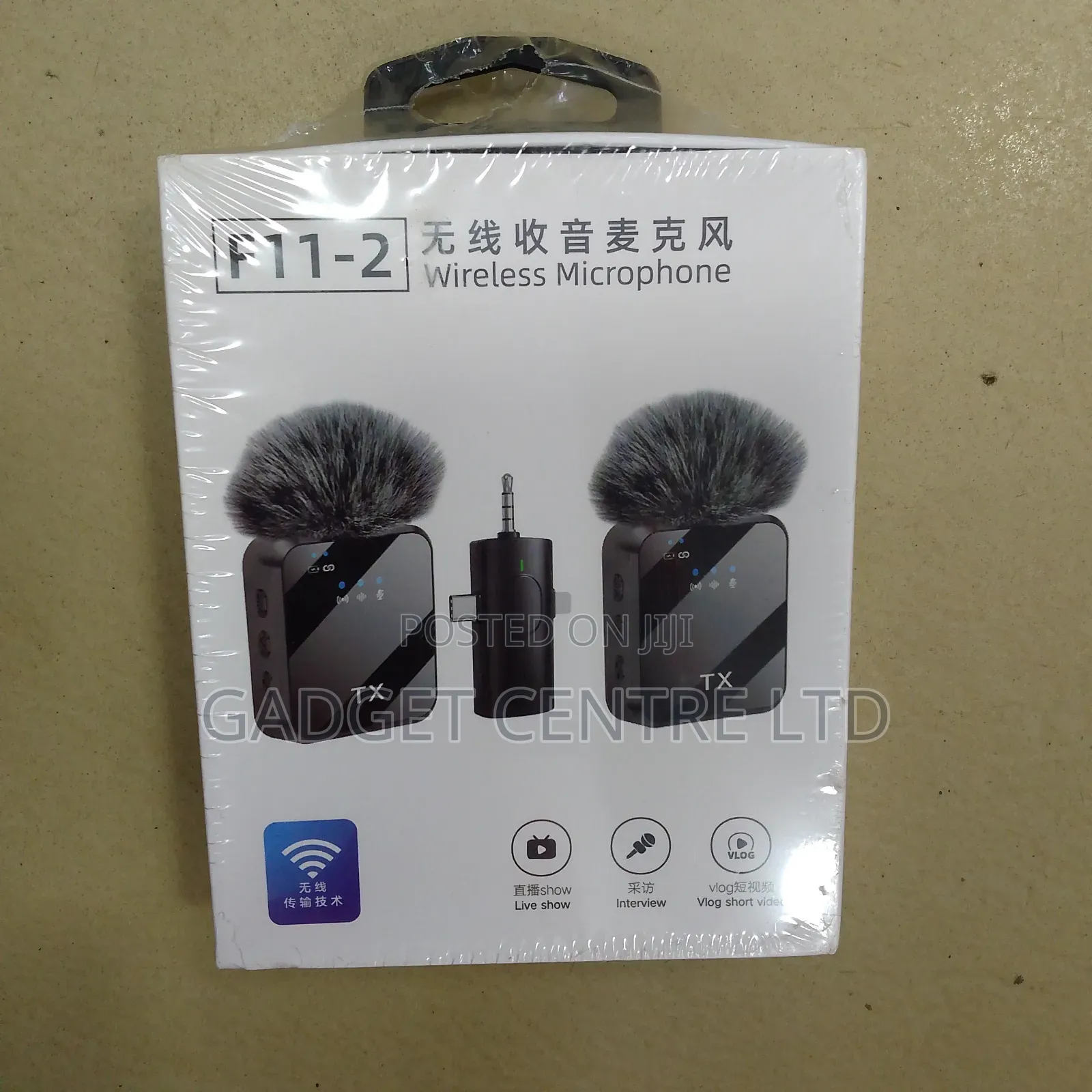 Original Wireless Microphone F11-2