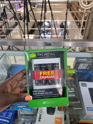 Gp Rechargeable 4battery Plus Charger