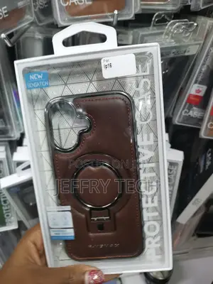 Kindle Leather Magsafe Invisible Stand Case Suitable for iPhone 16
