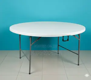 Spacious 1.5m Round Table for Events and Functions