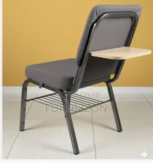Durable Church Seating With Integrated Bookshelf