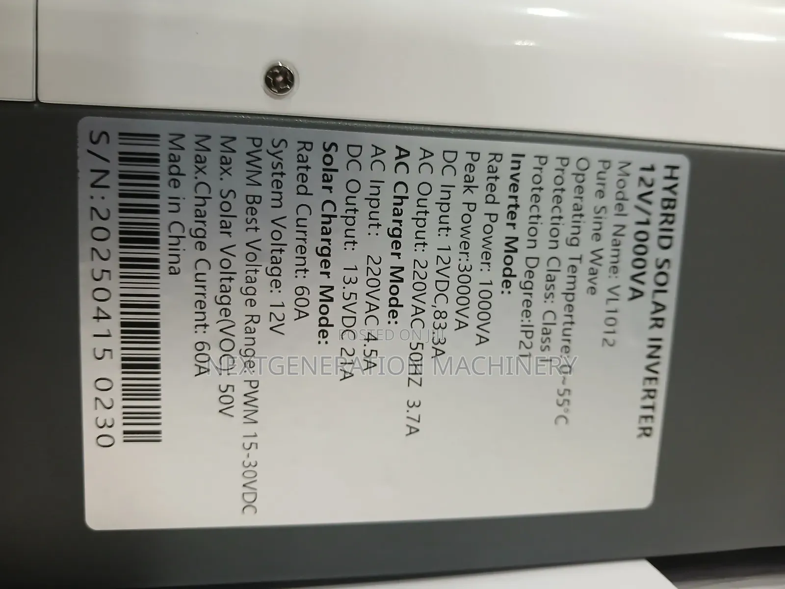 Hybrid Solar Inverter