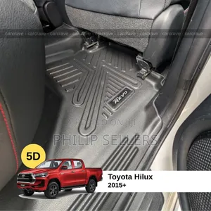 Hilux With Premium 5d Tpe Floor Mats Designed F