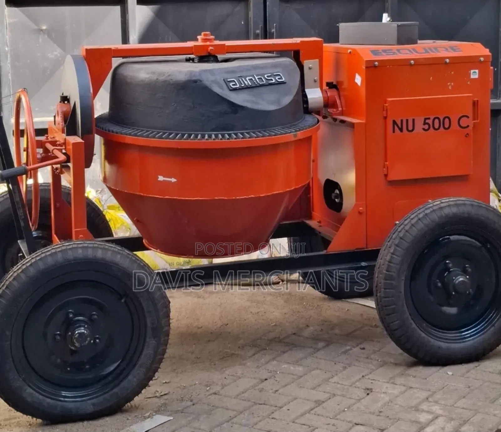 Concrete Mixer Machine With Wheels