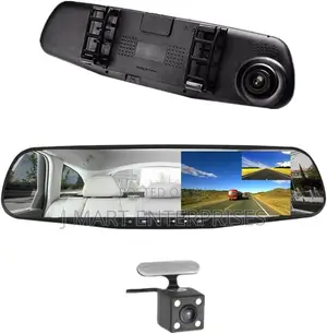 Car DVR Rear View Mirror Video Recorder Back Up Car