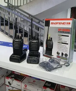 Baofeng Bf-888s Uhf 400-470mhz Radio Frequency 2 Way Walkie Talkies