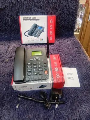 GSM 6588 Dual Sim Fixed Wireless Phone