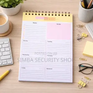 Undated B5 Weekly Planner Organizer 52 Weeks Productivity Journal Memo