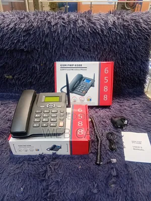 GSM 6588 Dual Sim Office Desk Phone