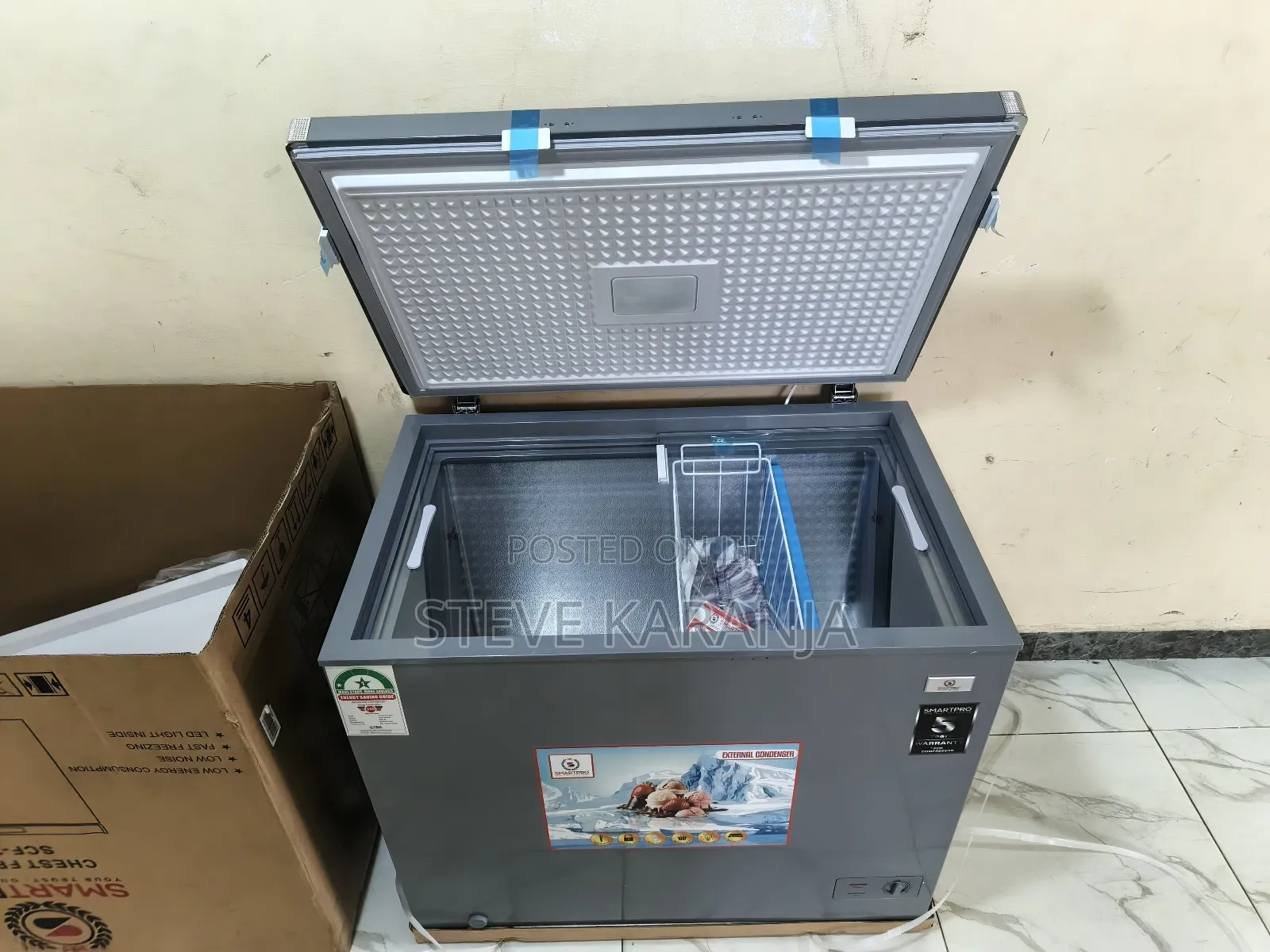 230l Chest Freezer, Smart Pro 5 Years Warrant