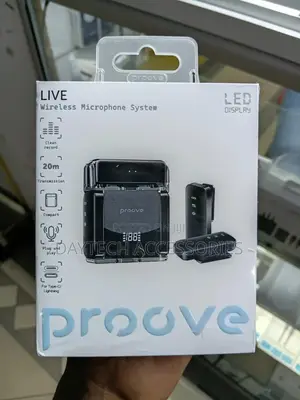 This Is a Proove Live Wireless Microphone System.