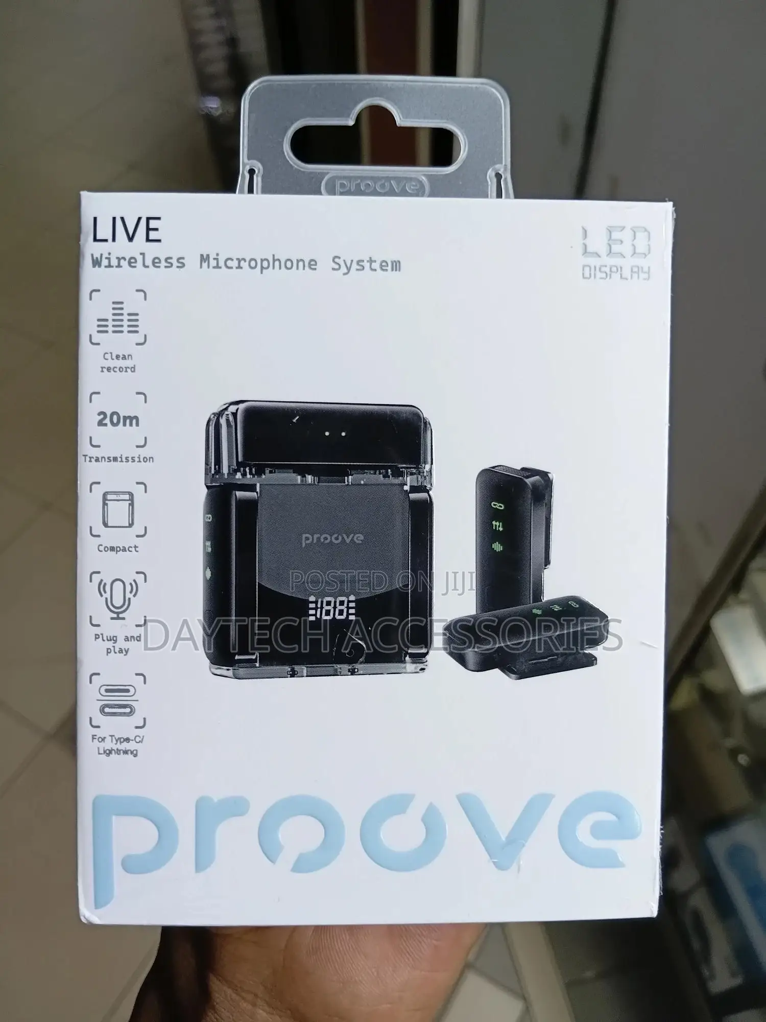 This Is a Proove Live Wireless Microphone System.