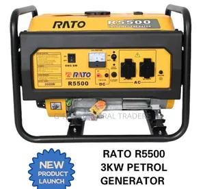 Rato R5500 3kw Petrol Driven Commercial Generator