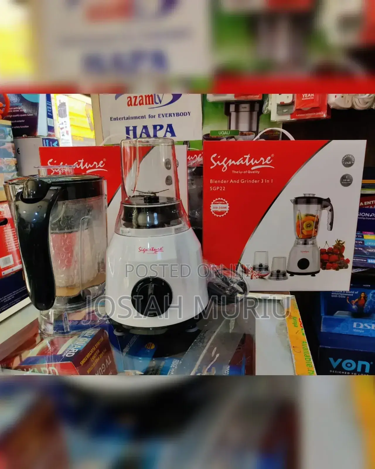 Powerful 3 in 1 Blender Signature
