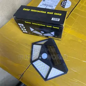 Security Lamp Solar Light 100 Led 4 Side Bright Light With Dim Mode