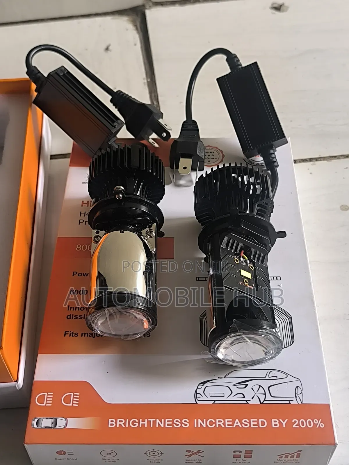 Y9 H4 Led Projector Headlight – High Beam Performance Upgrade