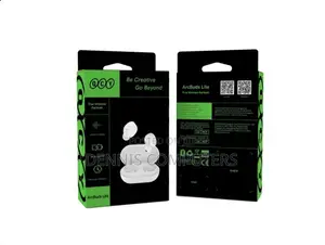 Qcy Arcbuds Lite TWS Earbuds, Black, White
