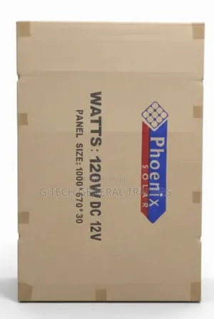 Original Phoenix Mono Crystalline 120w Dc 12v Solar Panel