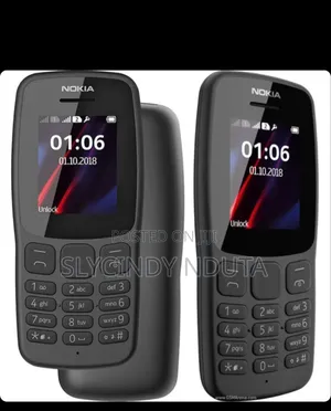 New Nokia 105 4G Blue
