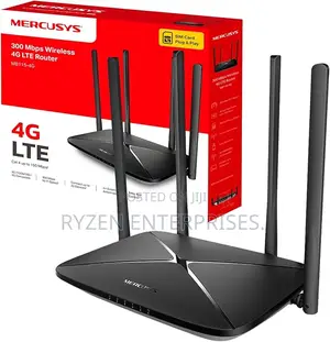 Mercusys 300 Mbps Wireless N 4g Lte Router - Tl-mb115-4g